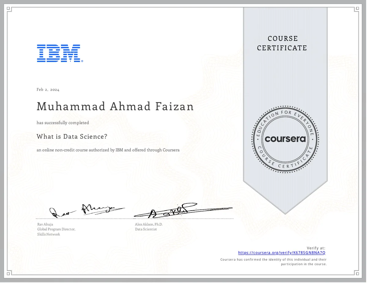 What is Data Science? — IBM · Coursera
